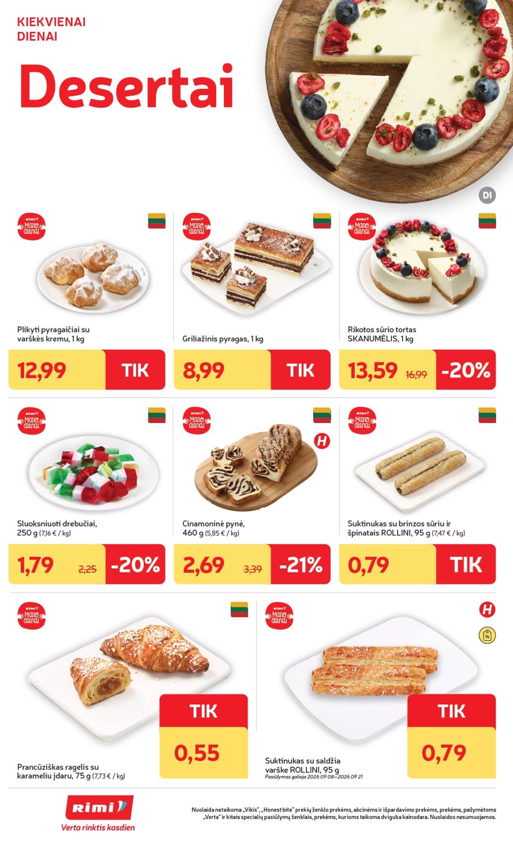 Rimi - Savaitinis akcijų leidinys Nr. 38 (2026) 10 puslapis