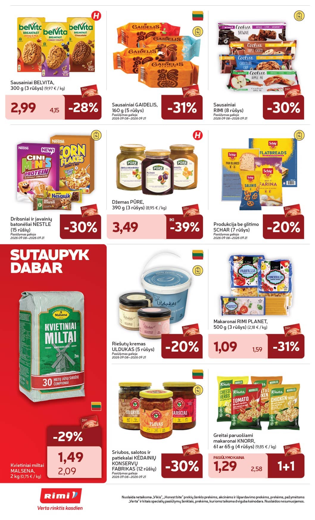 Rimi - Savaitinis akcijų leidinys Nr. 38 (2026) 24 puslapis