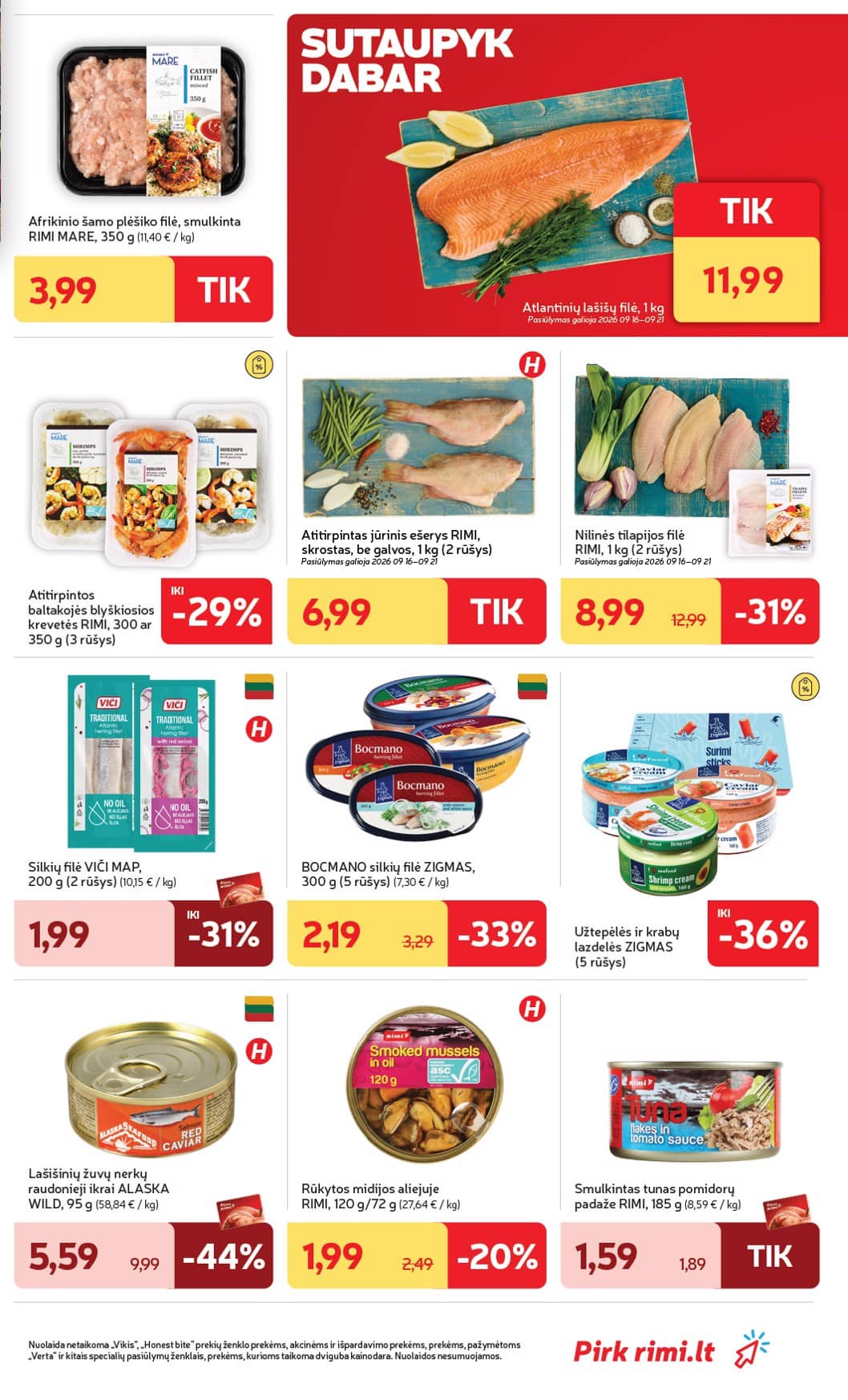 Rimi - Savaitinis akcijų leidinys Nr. 38 (2026) 9 puslapis