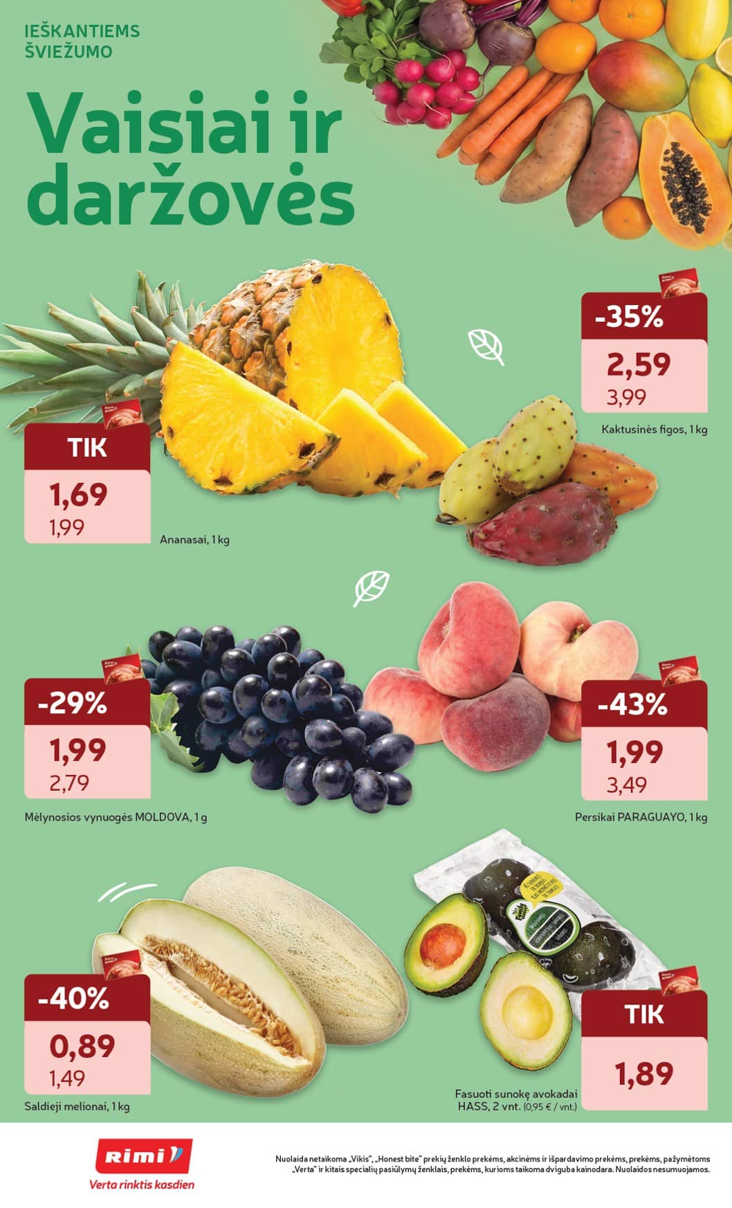 Rimi - Savaitinis akcijų leidinys Nr. 38 (2026) 14 puslapis