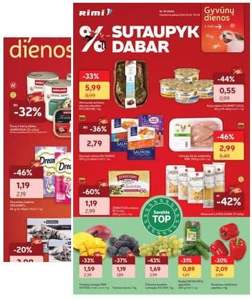 Rimi - Savaitinis akcijų leidinys Nr. 39 (2026) 2026-09-22 – 2026-09-28