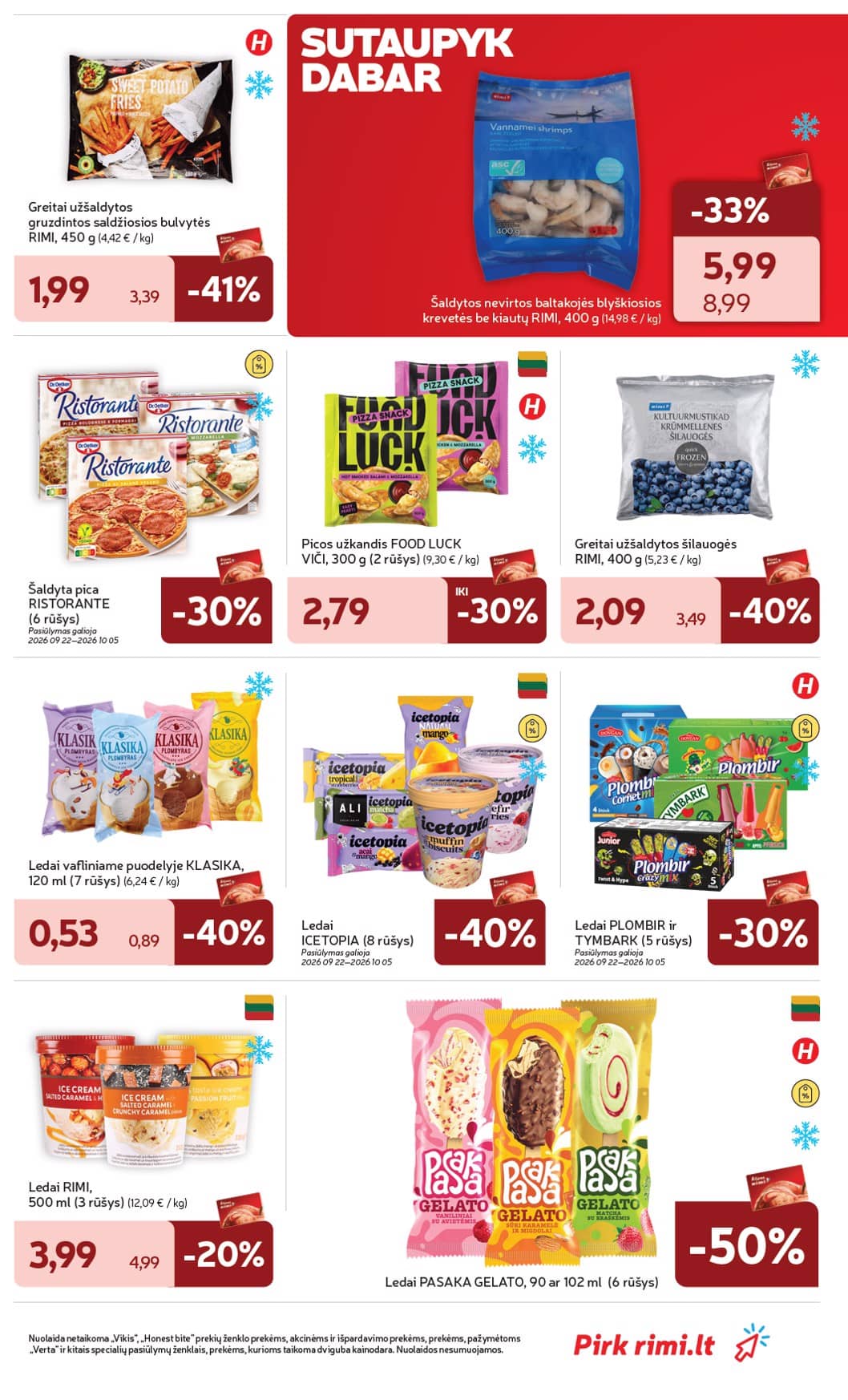 Rimi - Savaitinis akcijų leidinys Nr. 39 (2026) 17 puslapis