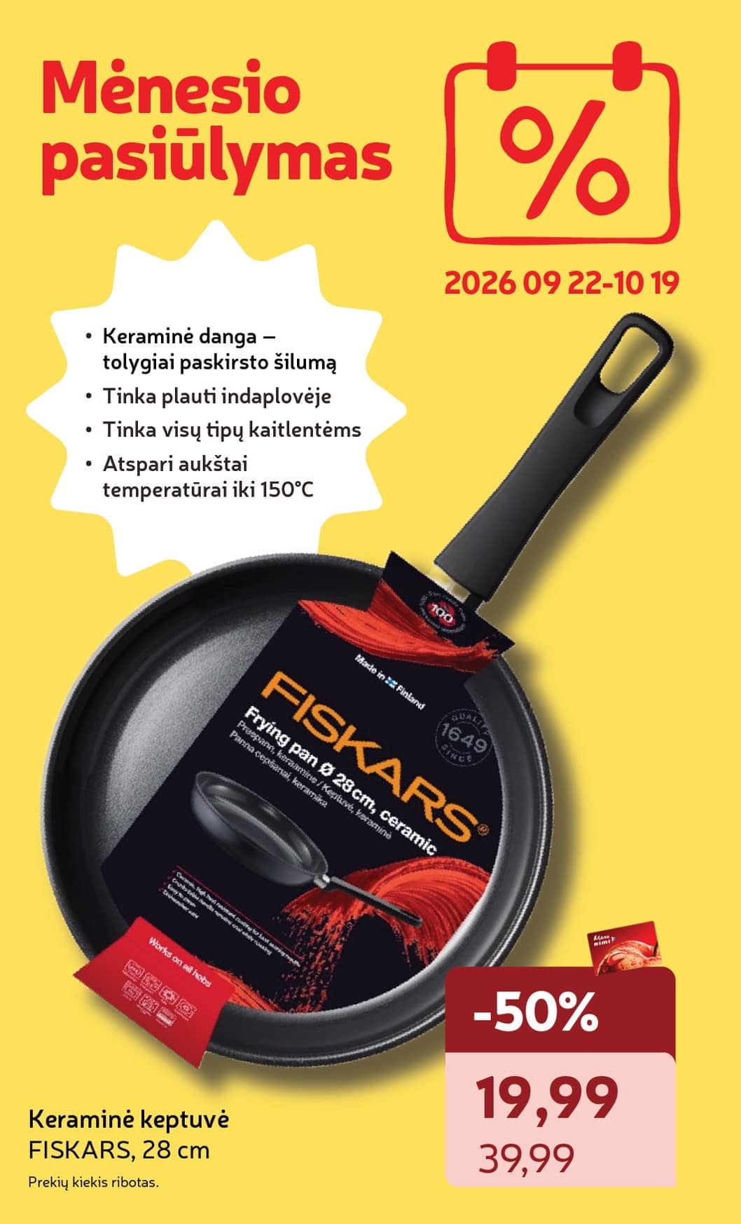 Rimi - Savaitinis akcijų leidinys Nr. 39 (2026) 18 puslapis