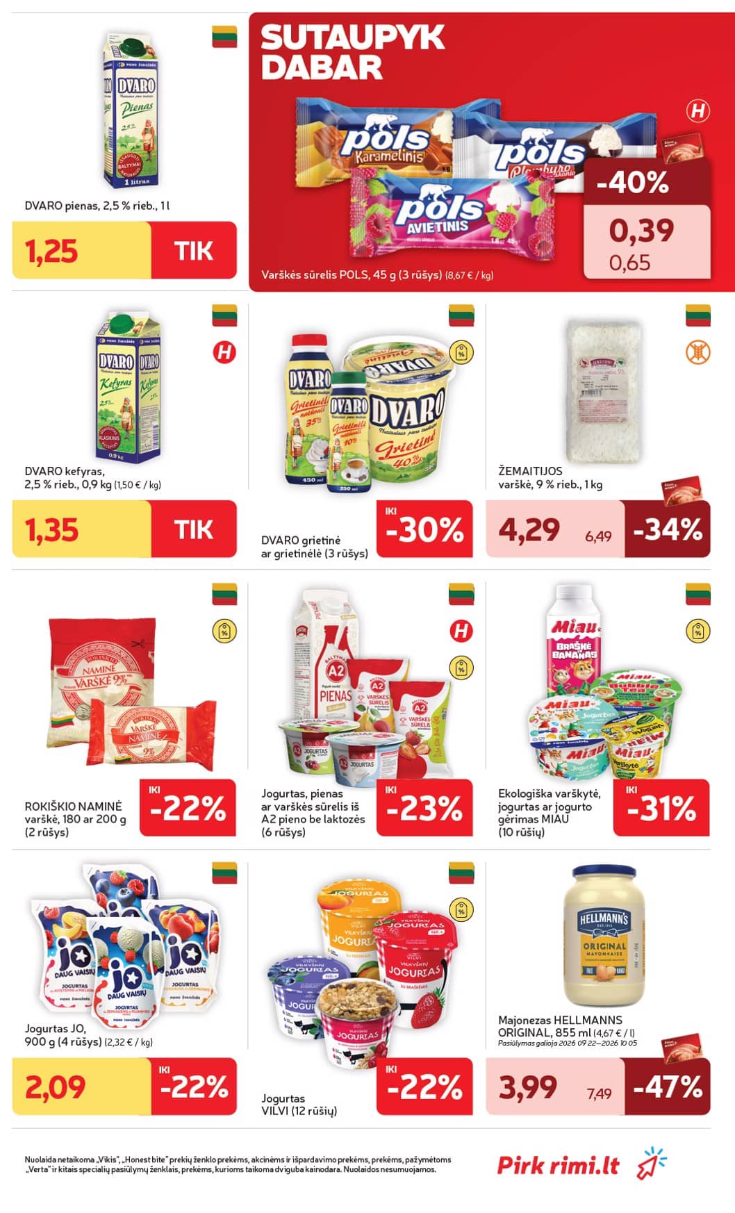 Rimi - Savaitinis akcijų leidinys Nr. 39 (2026) 19 puslapis