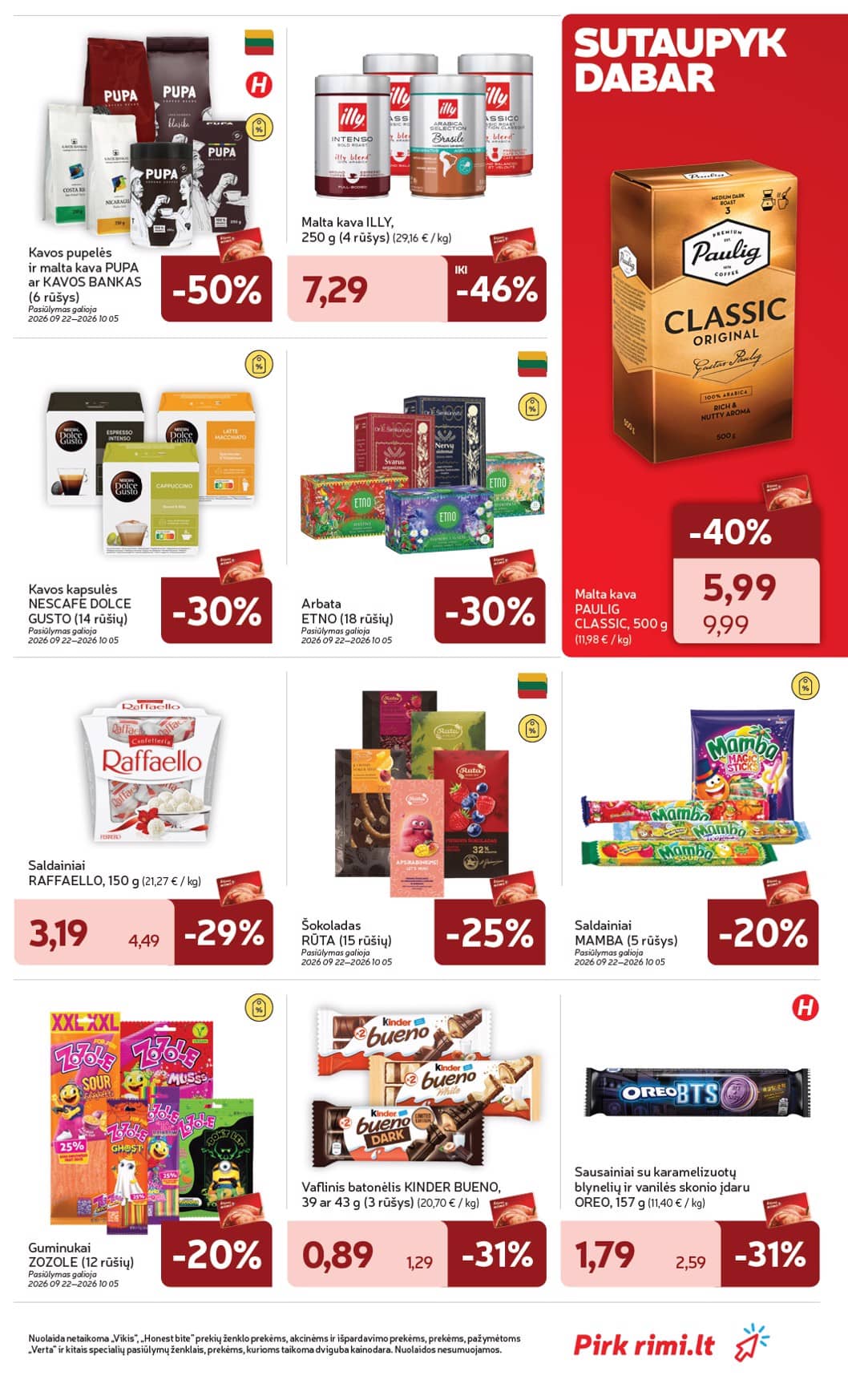 Rimi - Savaitinis akcijų leidinys Nr. 39 (2026) 21 puslapis