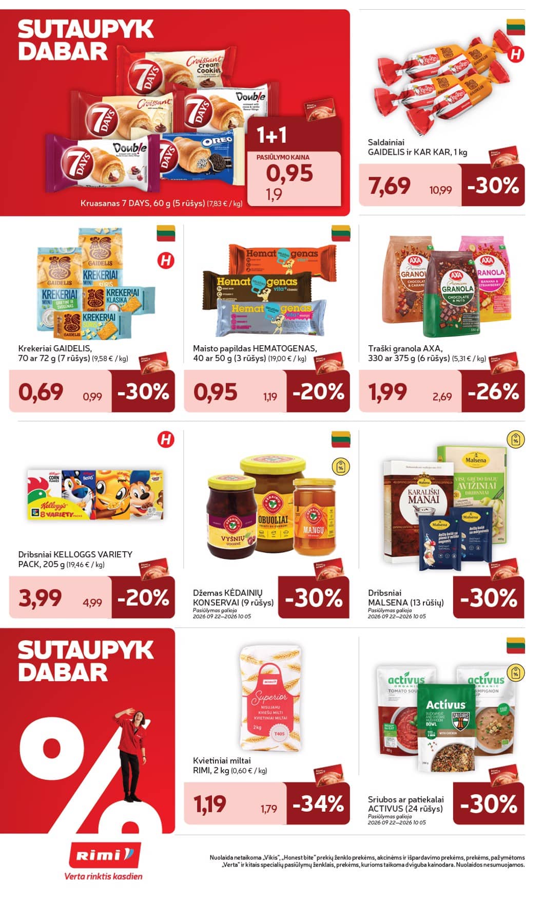Rimi - Savaitinis akcijų leidinys Nr. 39 (2026) 24 puslapis