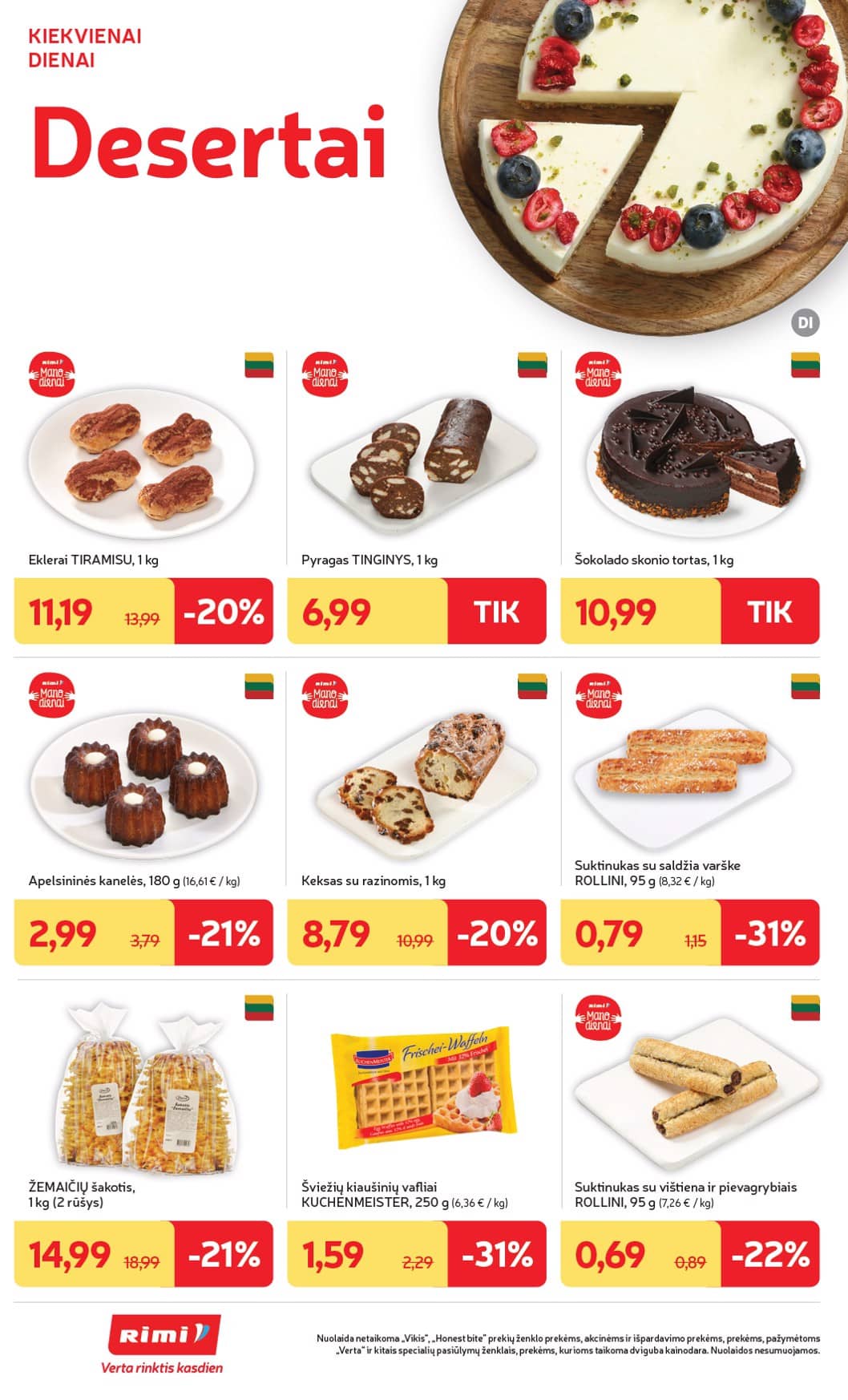 Rimi - Savaitinis akcijų leidinys Nr. 39 (2026) 6 puslapis