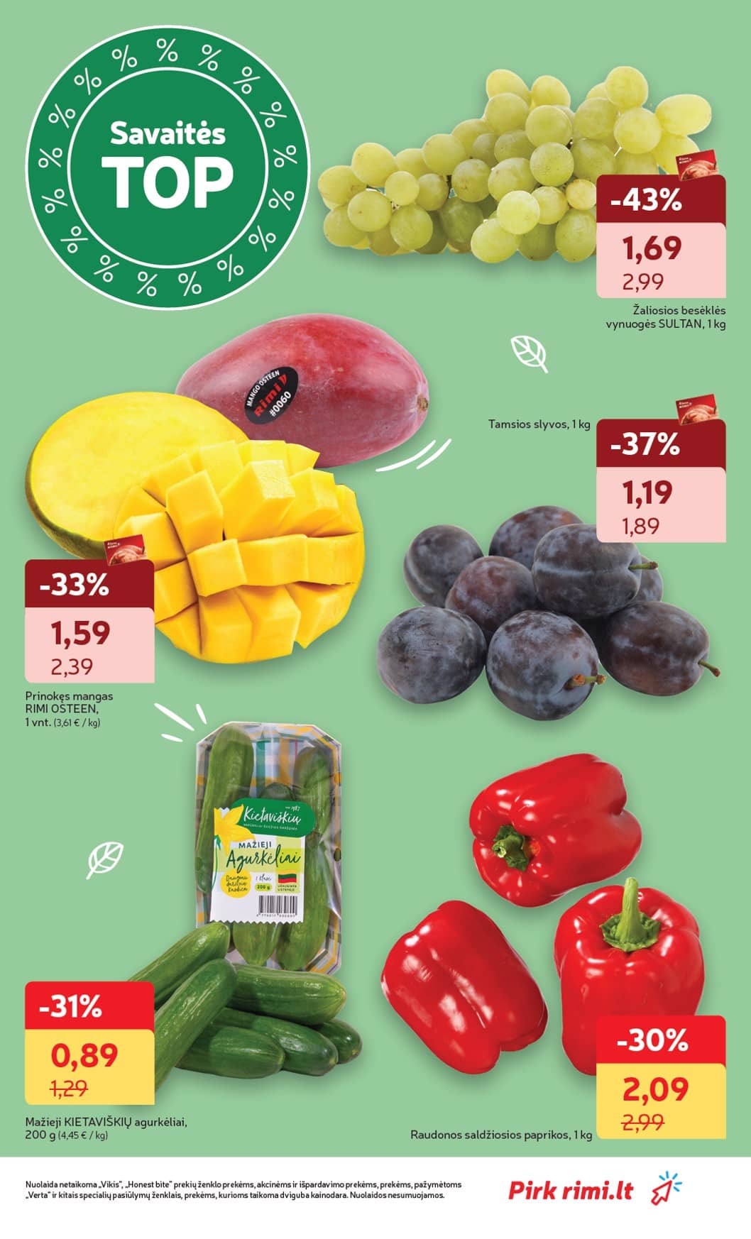 Rimi - Savaitinis akcijų leidinys Nr. 39 (2026) 9 puslapis