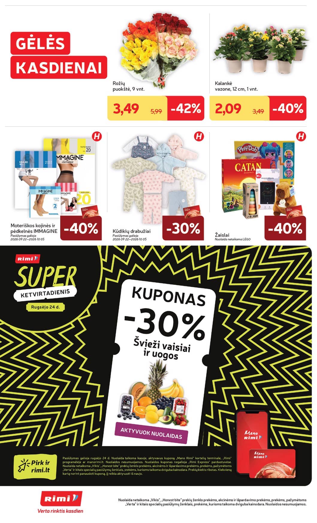 Rimi - Savaitinis akcijų leidinys Nr. 39 (2026) 32 puslapis
