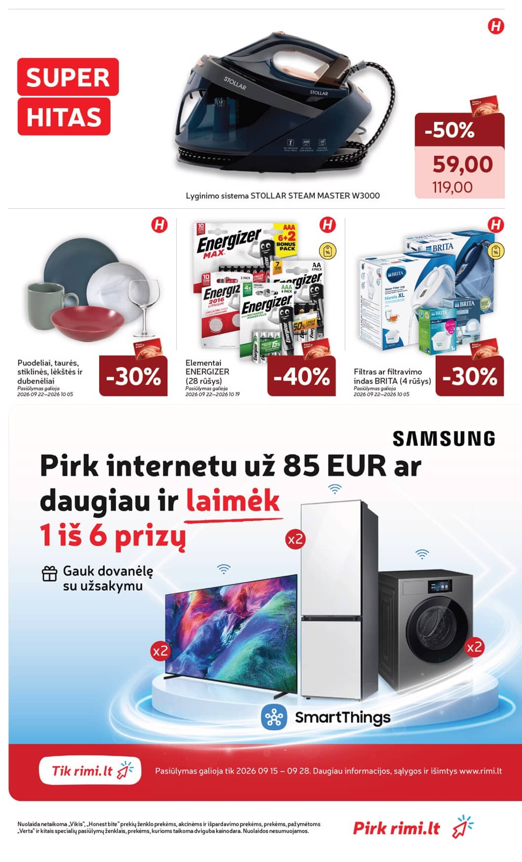 Rimi - Savaitinis akcijų leidinys Nr. 39 (2026) 33 puslapis