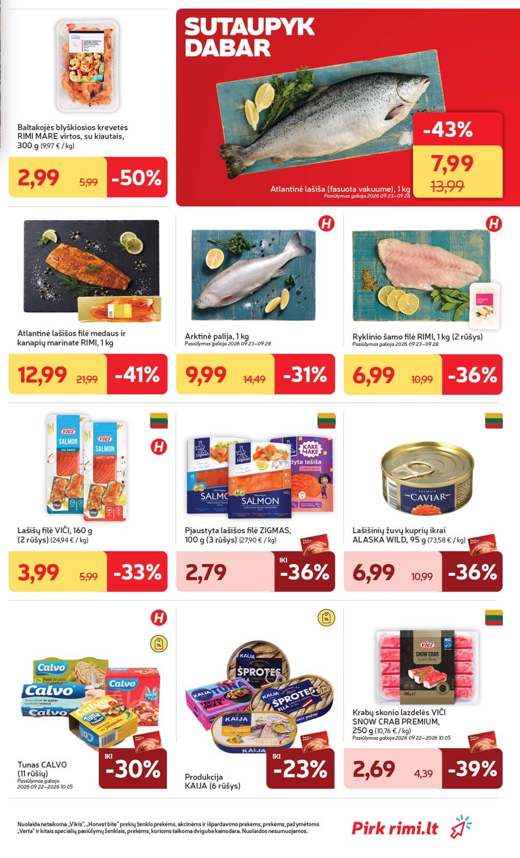 Rimi - Savaitinis akcijų leidinys Nr. 39 (2026) 5 puslapis