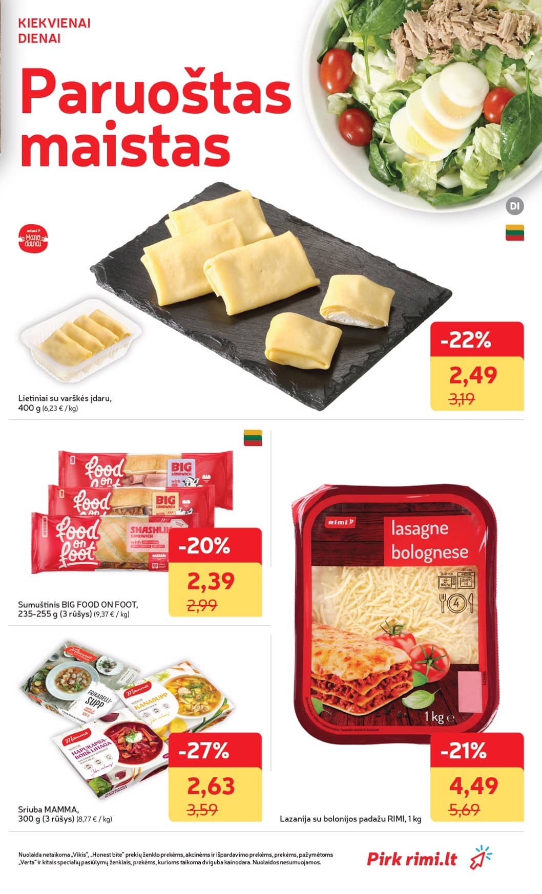 Rimi - Savaitinis akcijų leidinys Nr. 39 (2026) 7 puslapis
