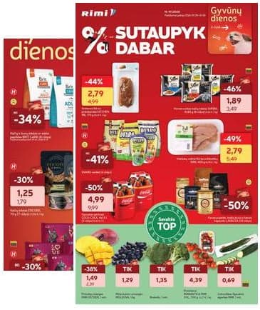 Rimi - Savaitinis akcijų leidinys Nr. 40 (2026) 2026-09-29 – 2026-10-05