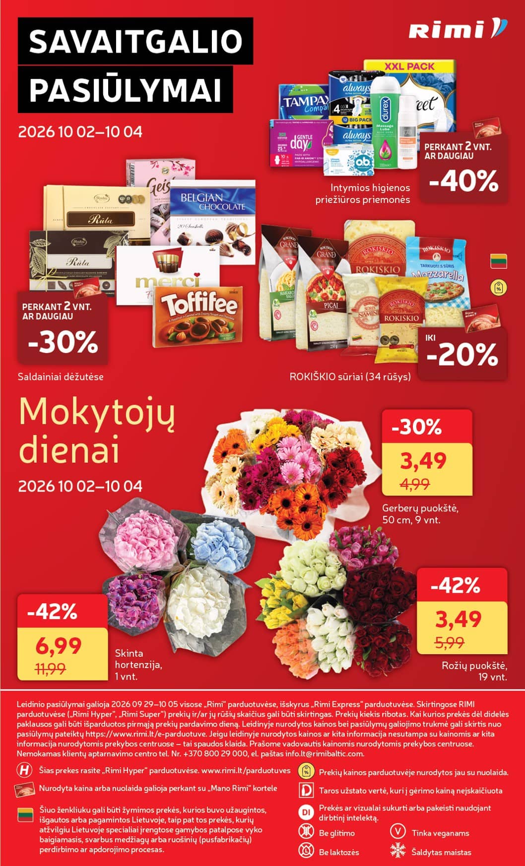 Rimi - Savaitinis akcijų leidinys Nr. 40 (2026) 39 puslapis