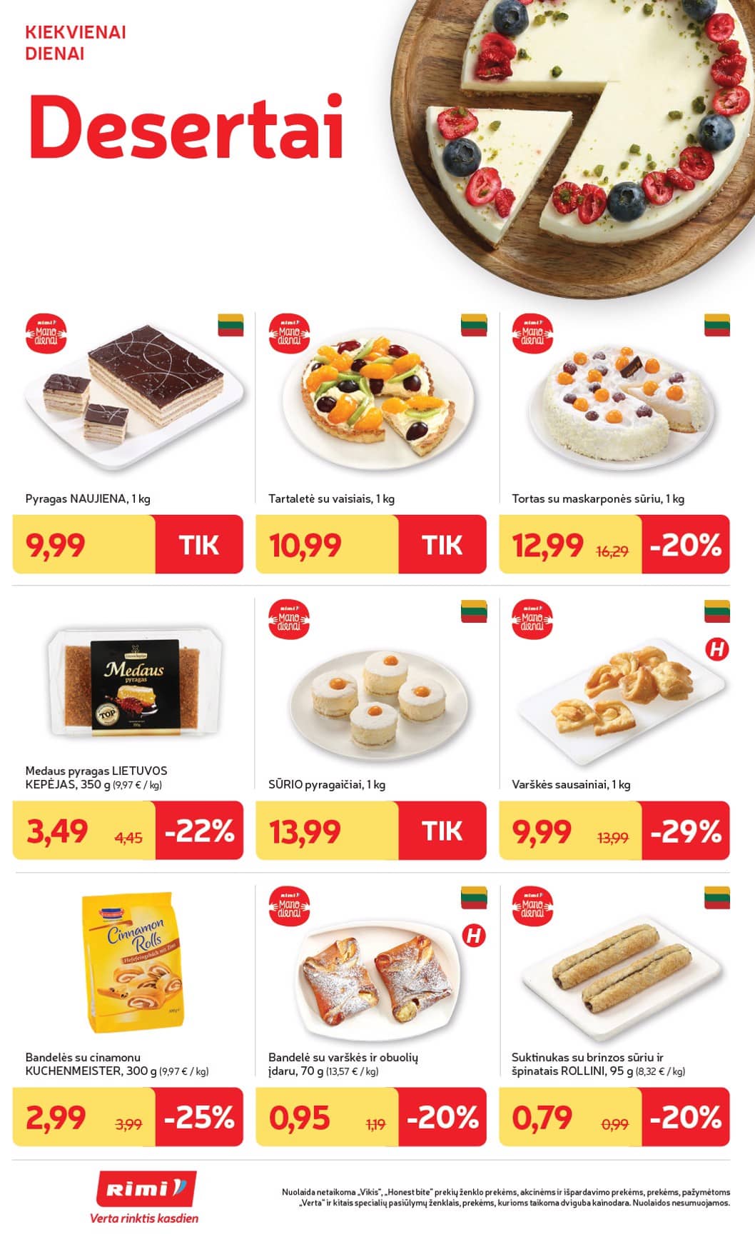 Rimi - Savaitinis akcijų leidinys Nr. 40 (2026) 6 puslapis