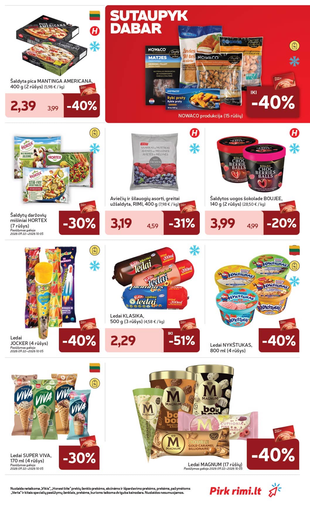 Rimi - Savaitinis akcijų leidinys Nr. 40 (2026) 17 puslapis