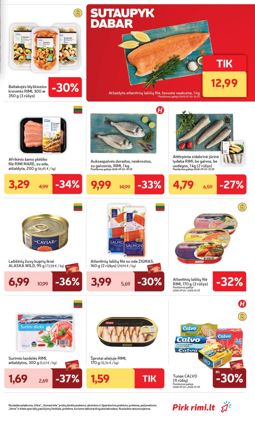 Rimi - Savaitinis akcijų leidinys Nr. 40 (2026) 5 puslapis