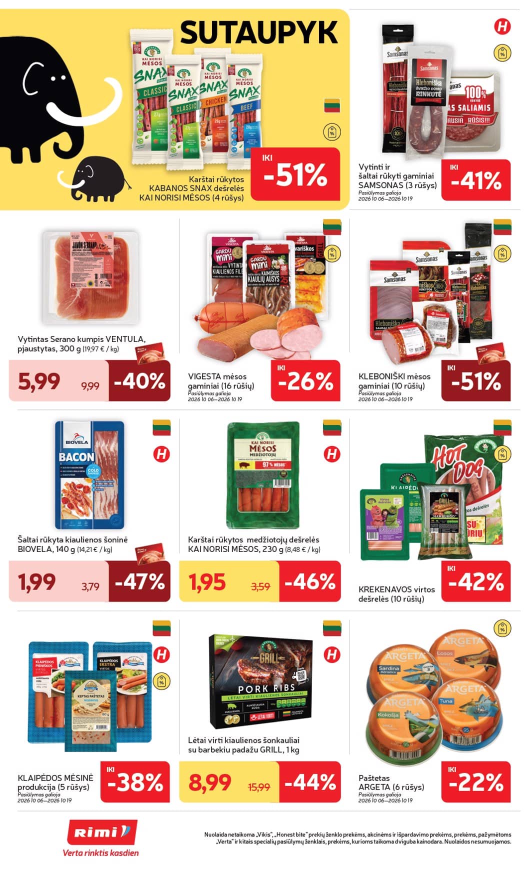 Rimi - RIMI Savaitinis akcijų leidinys Nr. 41 (2026) 16 puslapis