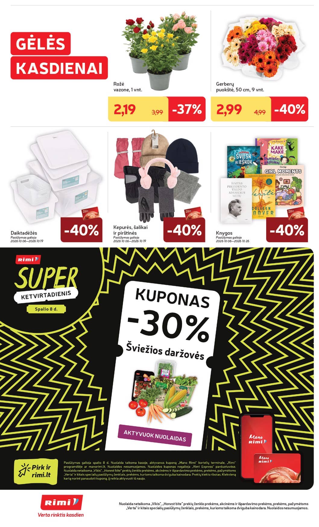 Rimi - RIMI Savaitinis akcijų leidinys Nr. 41 (2026) 34 puslapis