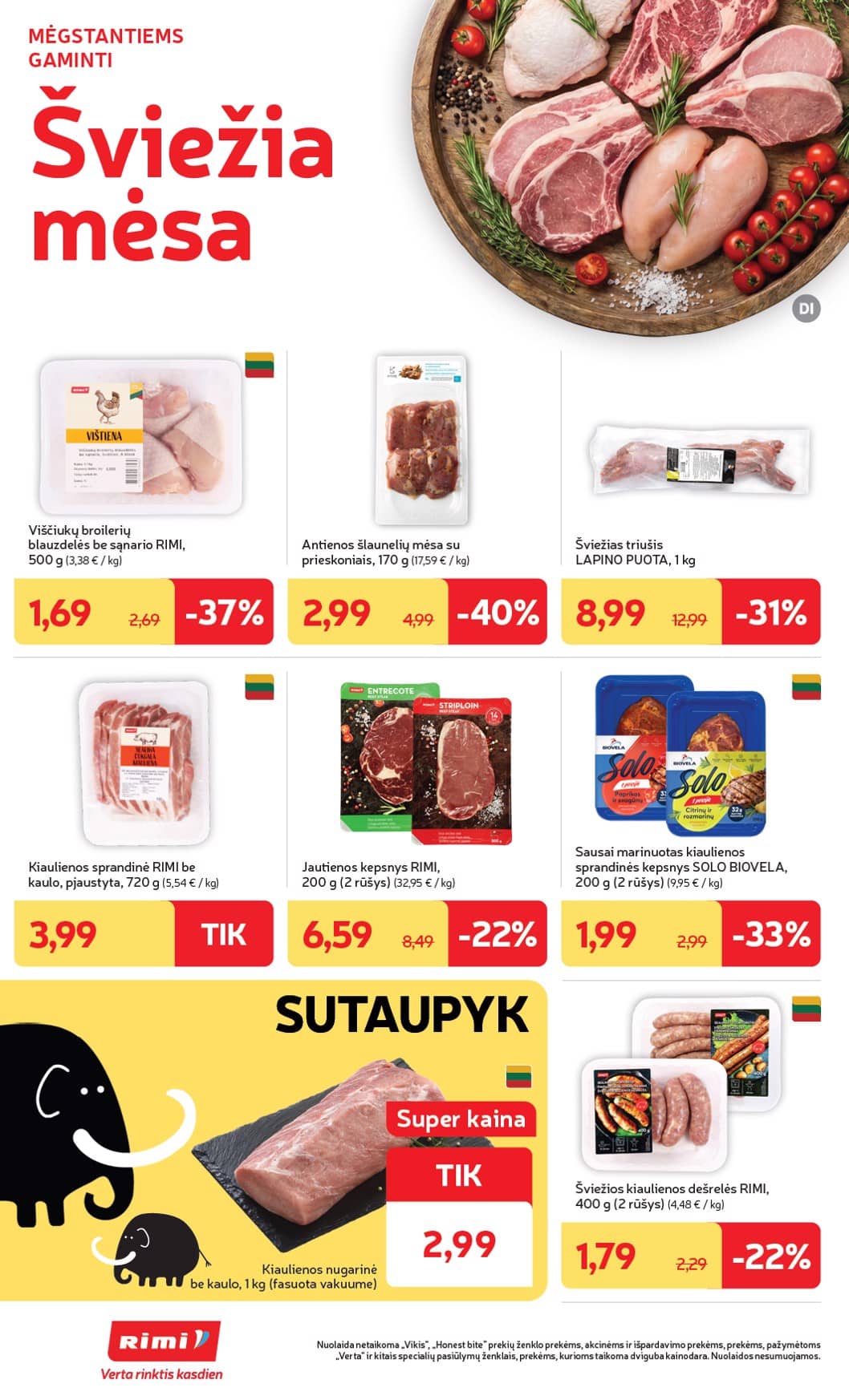 Rimi - RIMI Savaitinis akcijų leidinys Nr. 41 (2026) 4 puslapis