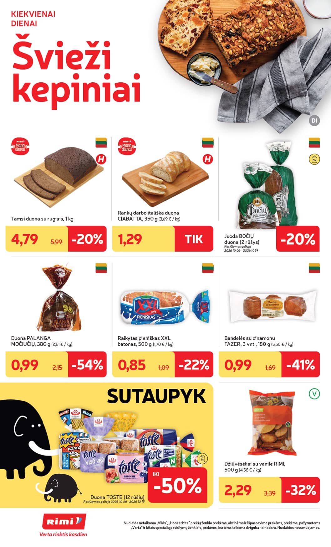 Rimi - RIMI Savaitinis akcijų leidinys Nr. 41 (2026) 8 puslapis