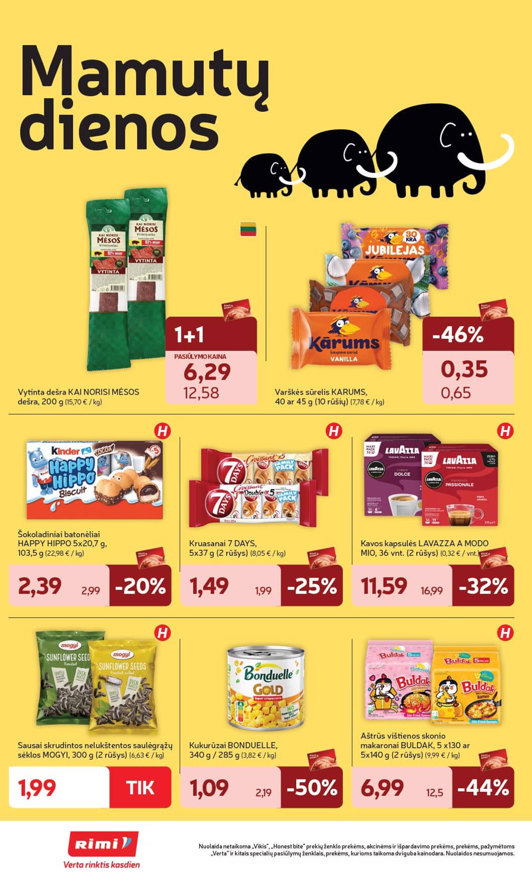 Rimi - RIMI Savaitinis akcijų leidinys Nr. 41 (2026) 2 puslapis
