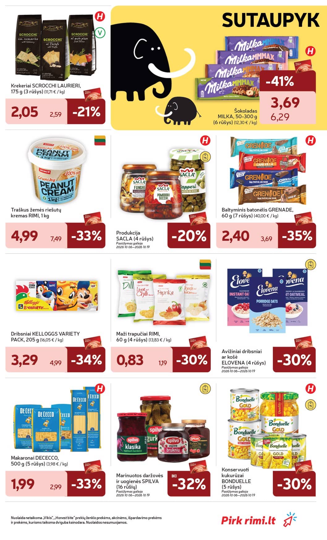 Rimi - Savaitinis akcijų leidinys Nr. 42 (2026) 25 puslapis