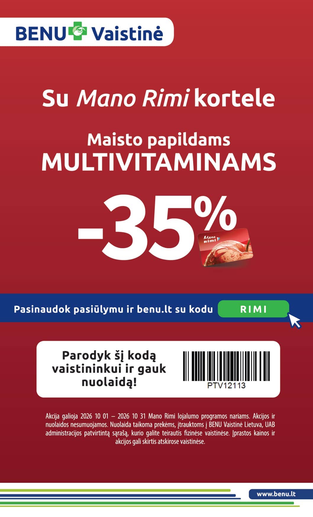 Rimi - Savaitinis akcijų leidinys Nr. 42 (2026) 36 puslapis