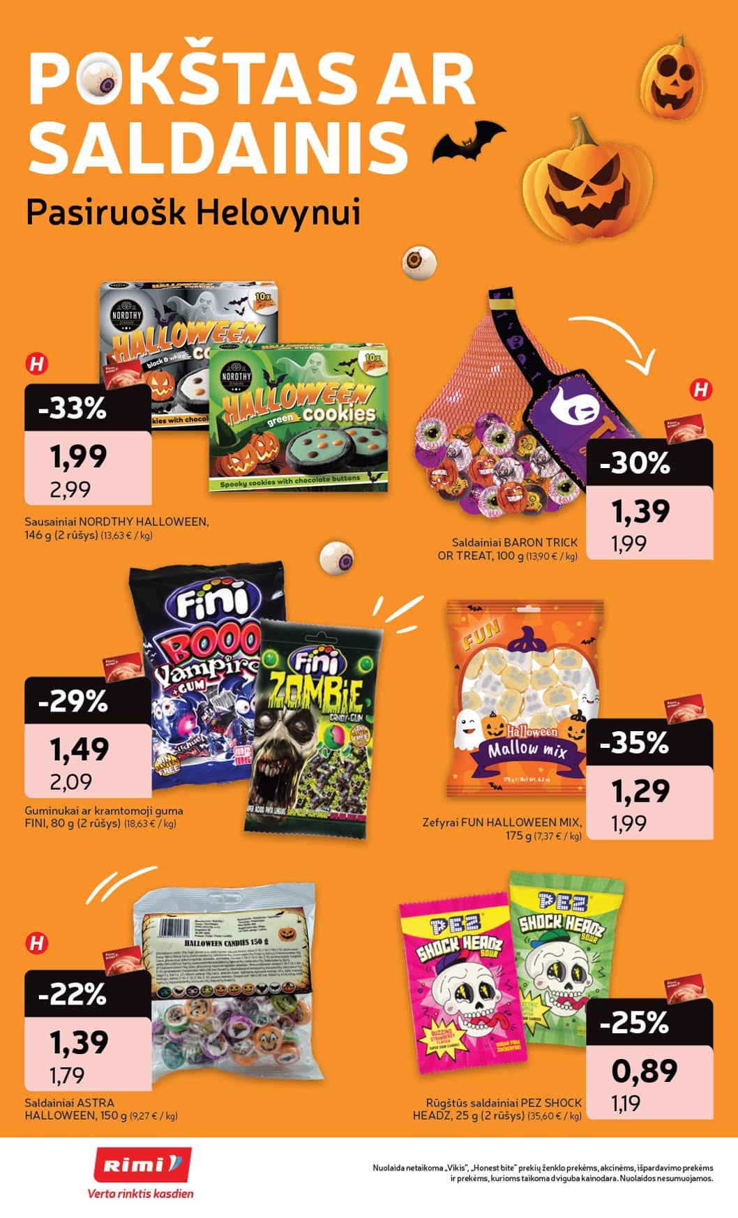Rimi - Savaitinis akcijų leidinys Nr. 42 (2026) 18 puslapis
