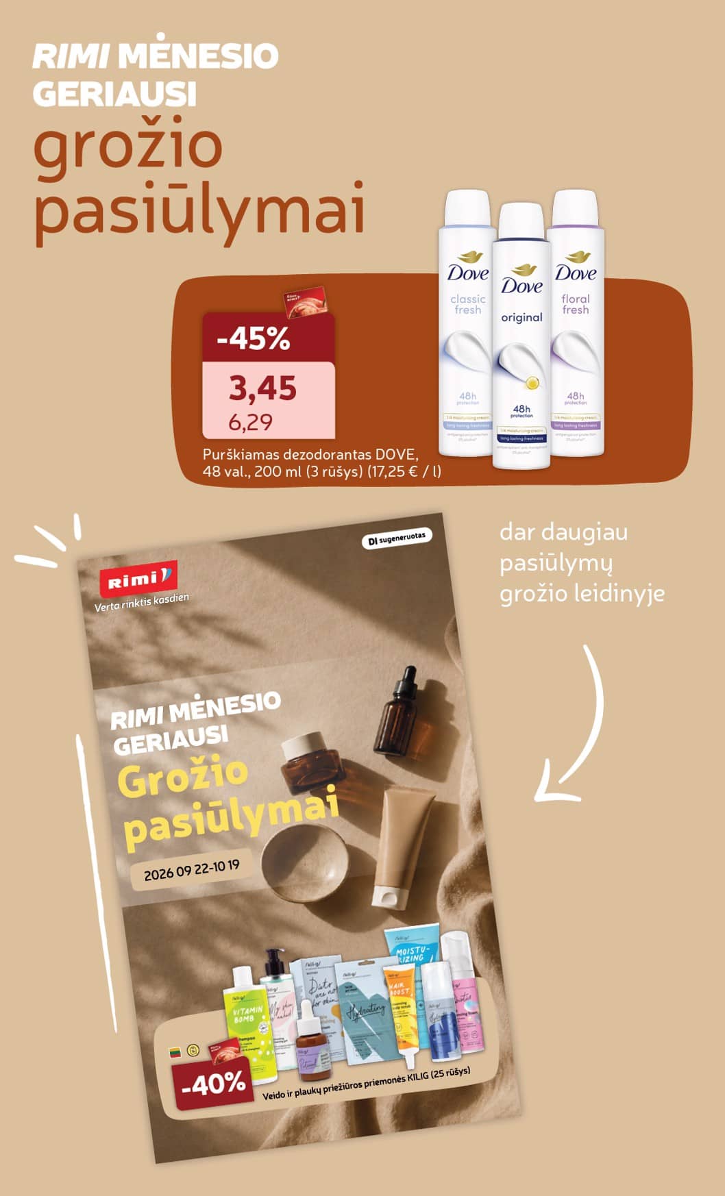 Rimi - Savaitinis akcijų leidinys Nr. 42 (2026) 33 puslapis