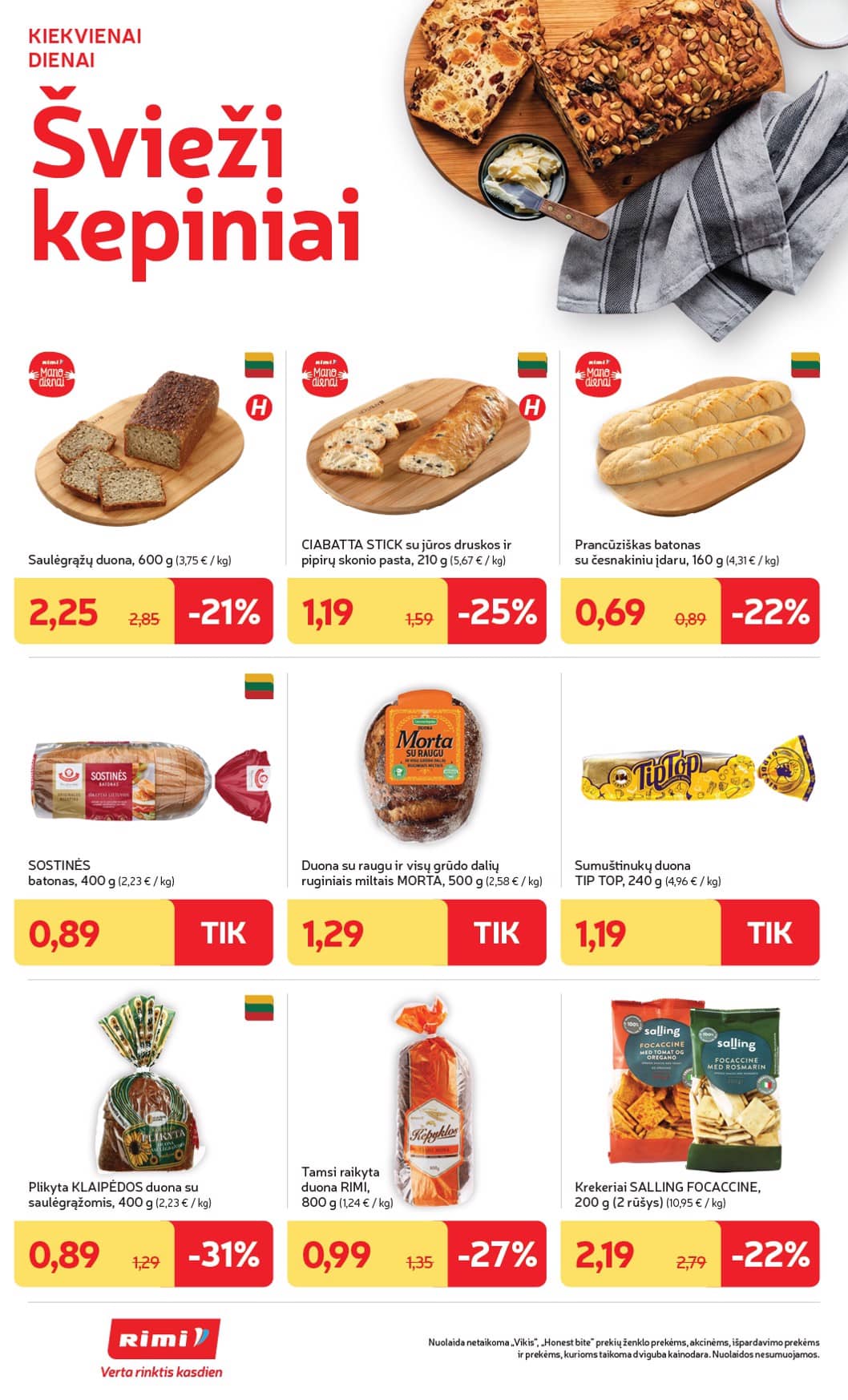 Rimi - Savaitinis akcijų leidinys Nr. 42 (2026) 12 puslapis