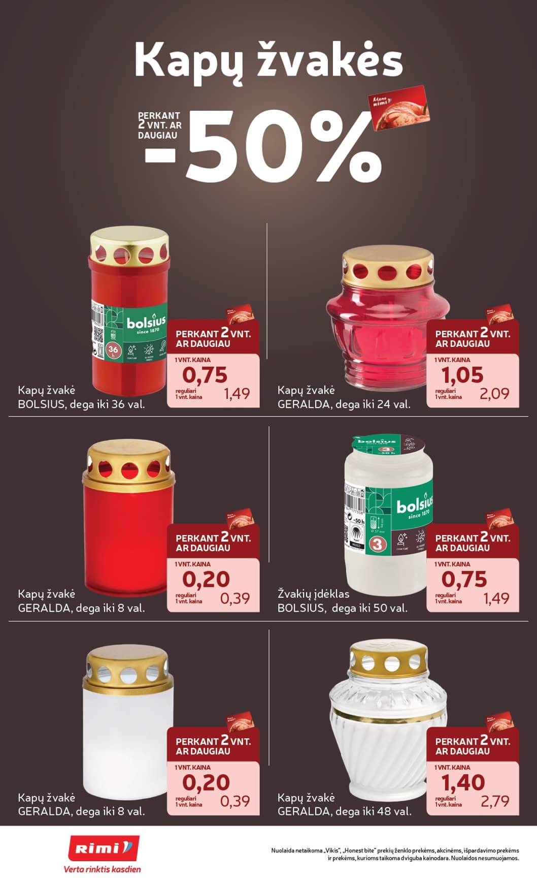 Rimi - Savaitinis akcijų leidinys Nr. 42 (2026) 14 puslapis