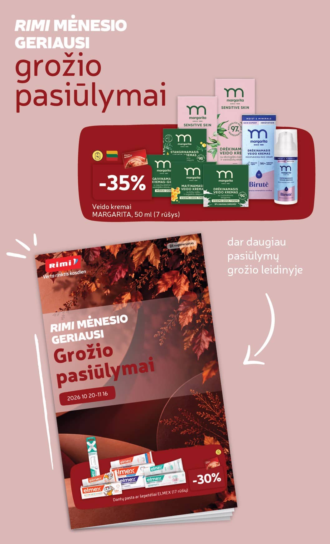 Rimi - Savaitinis akcijų leidinys Nr. 43 (2026) 36 puslapis