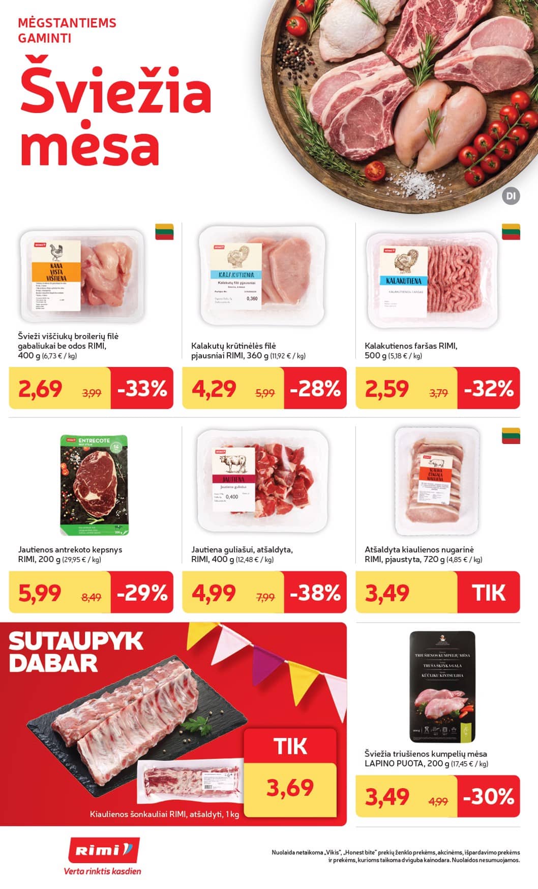 Rimi - Savaitinis akcijų leidinys Nr. 43 (2026) 12 puslapis