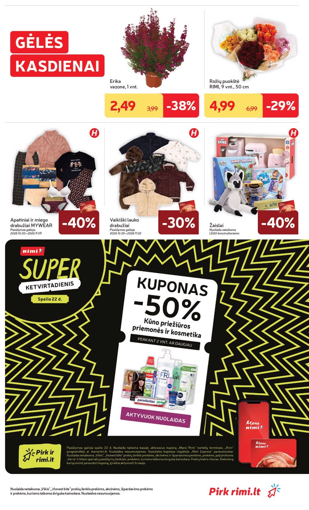 Rimi - Savaitinis akcijų leidinys Nr. 43 (2026) 39 puslapis