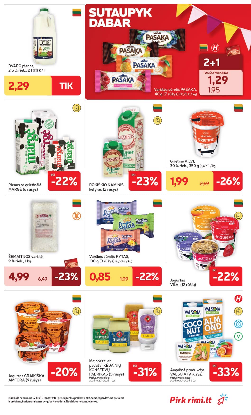 Rimi - Savaitinis akcijų leidinys Nr. 44 (2026) 25 puslapis