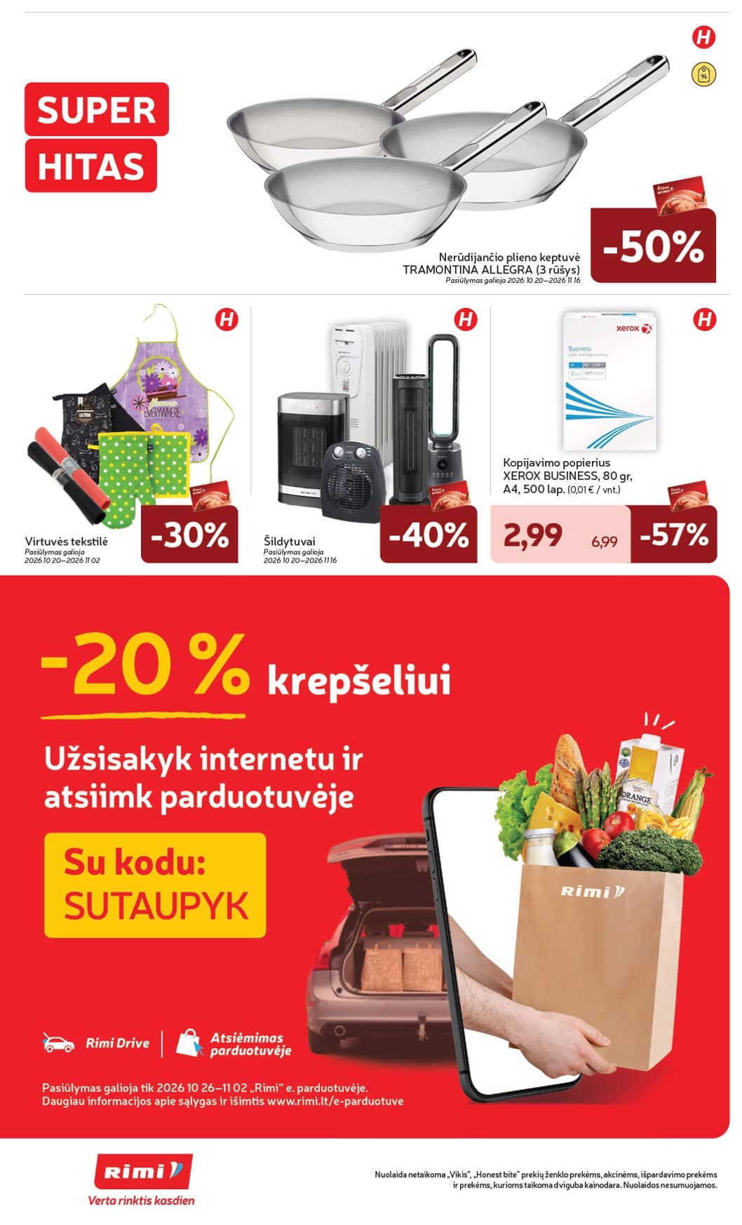 Rimi - Savaitinis akcijų leidinys Nr. 44 (2026) 36 puslapis