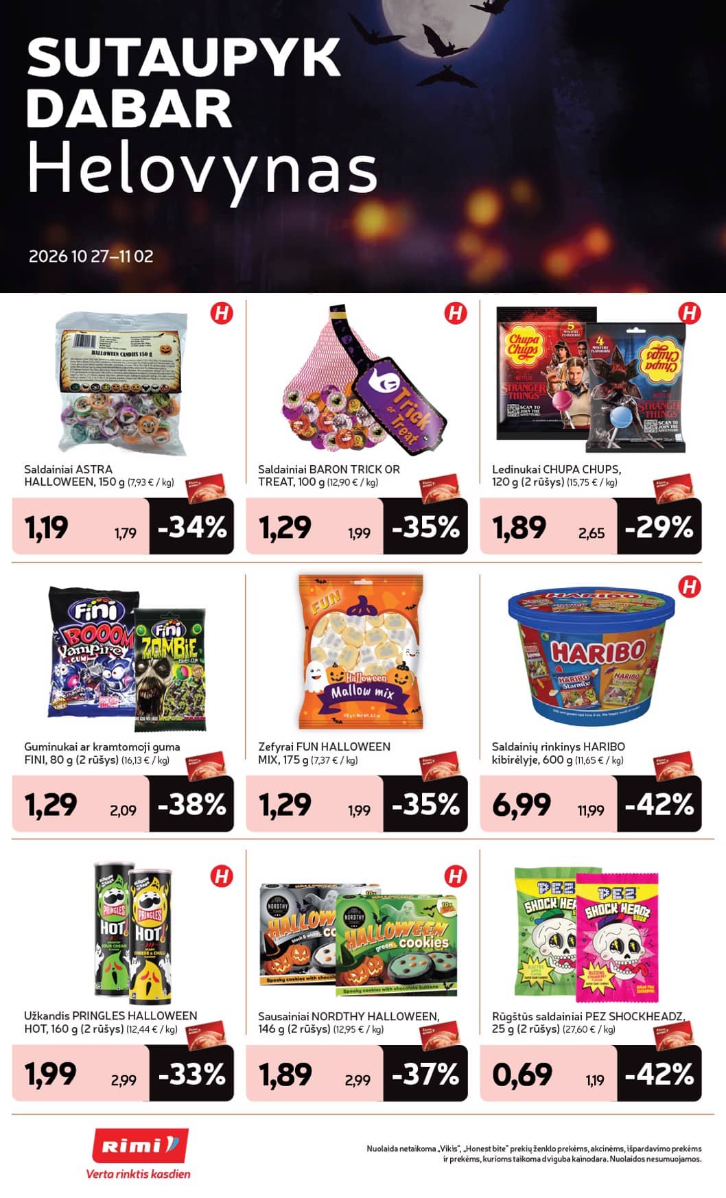 Rimi - Savaitinis akcijų leidinys Nr. 44 (2026) 4 puslapis