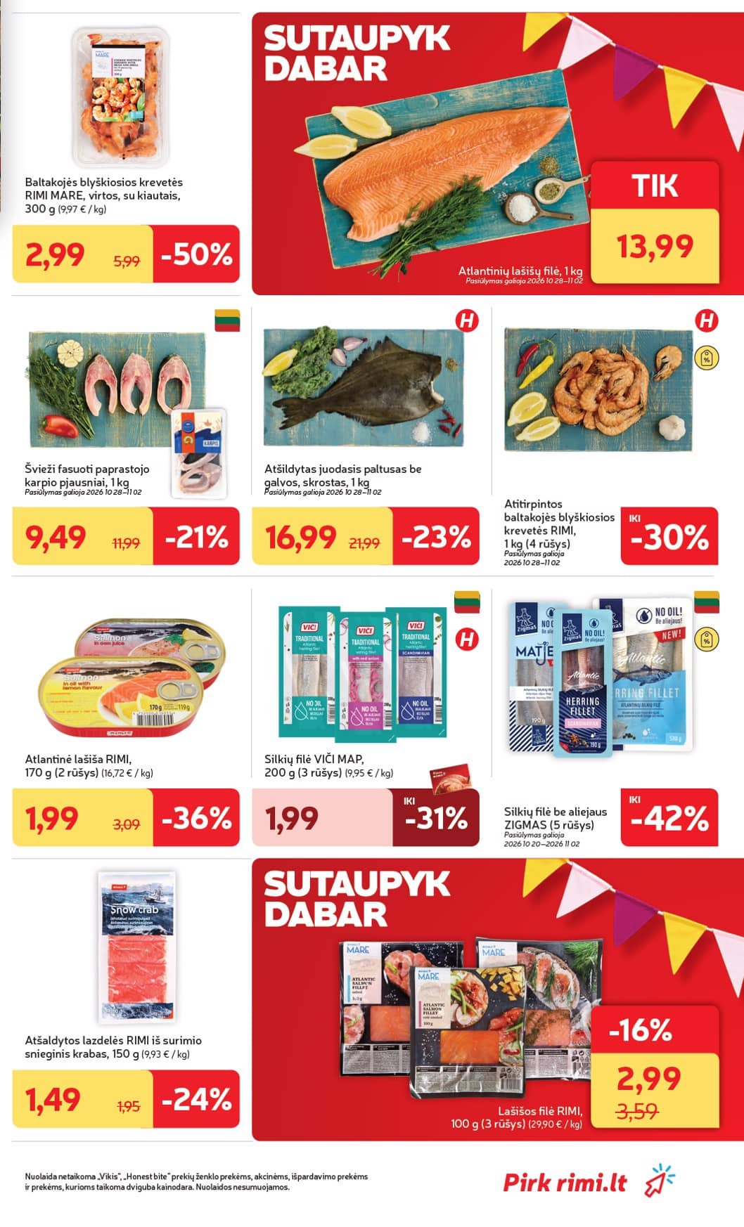 Rimi - Savaitinis akcijų leidinys Nr. 44 (2026) 13 puslapis