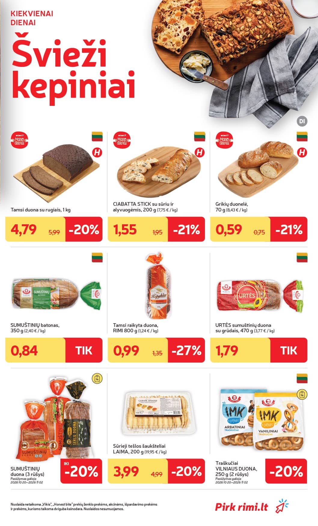 Rimi - Savaitinis akcijų leidinys Nr. 44 (2026) 17 puslapis