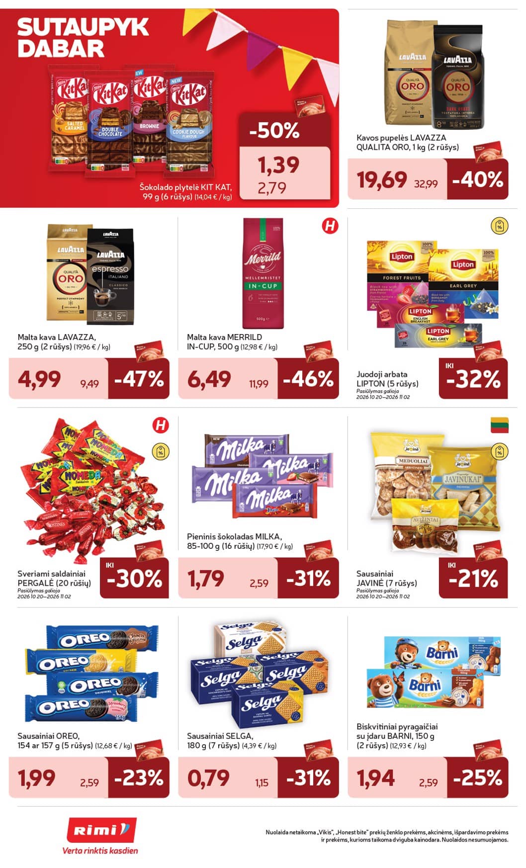 Rimi - Savaitinis akcijų leidinys Nr. 44 (2026) 26 puslapis