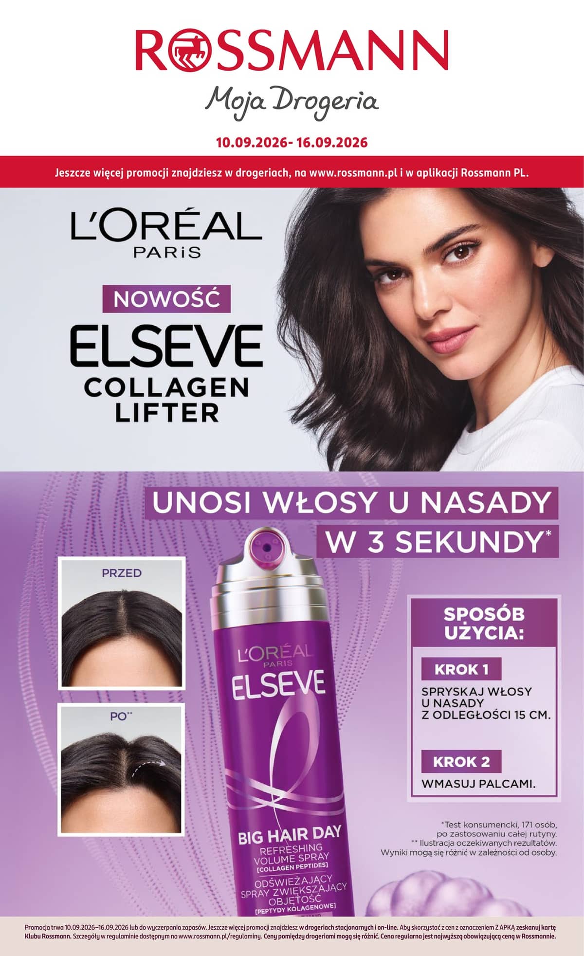 Rossmann - Rossmann akcijų leidinys 1 puslapis