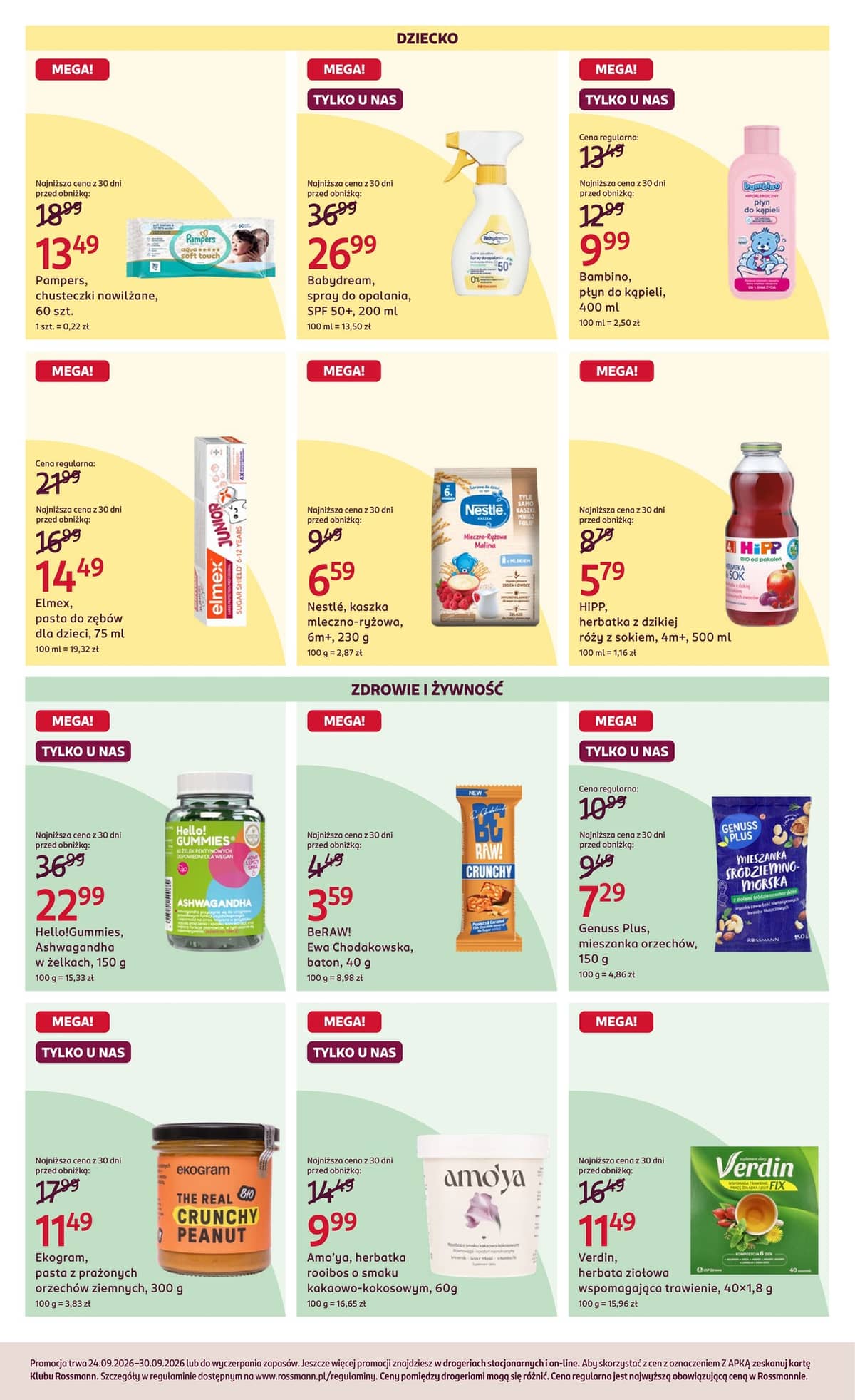 Rossmann - Rossmann akcijų leidinys 7 puslapis