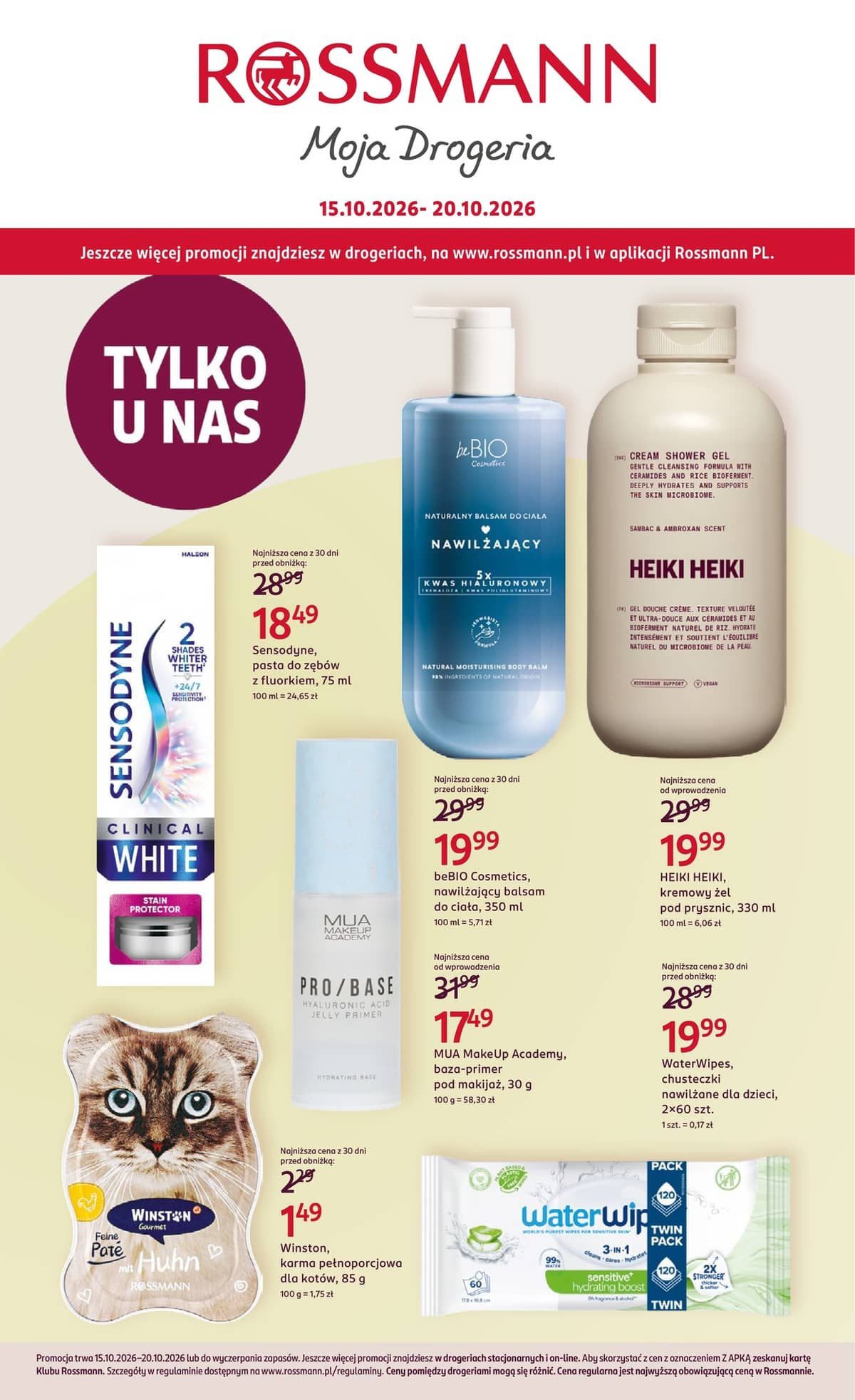 Rossmann - Rossmann akcijų leidinys 1 puslapis