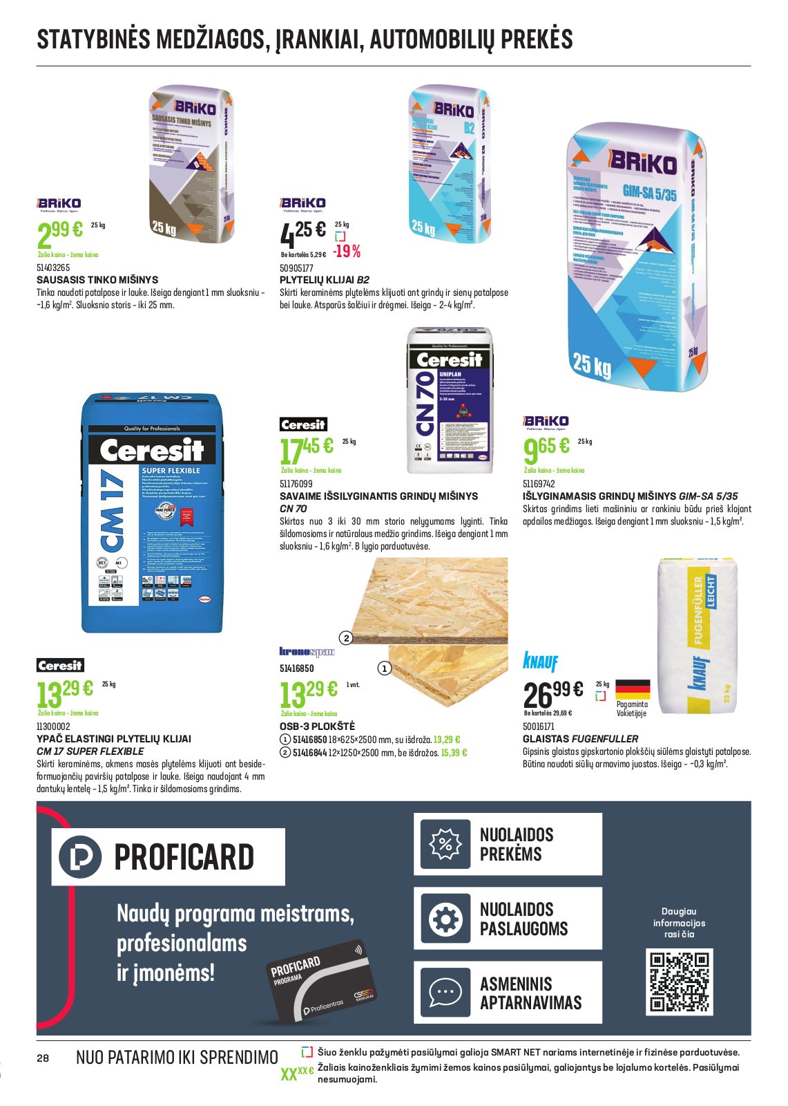 Senukai 'jaukioms KALĖDOMS. Reklaminis leidinys nr. 33(585)' 28 puslapis
