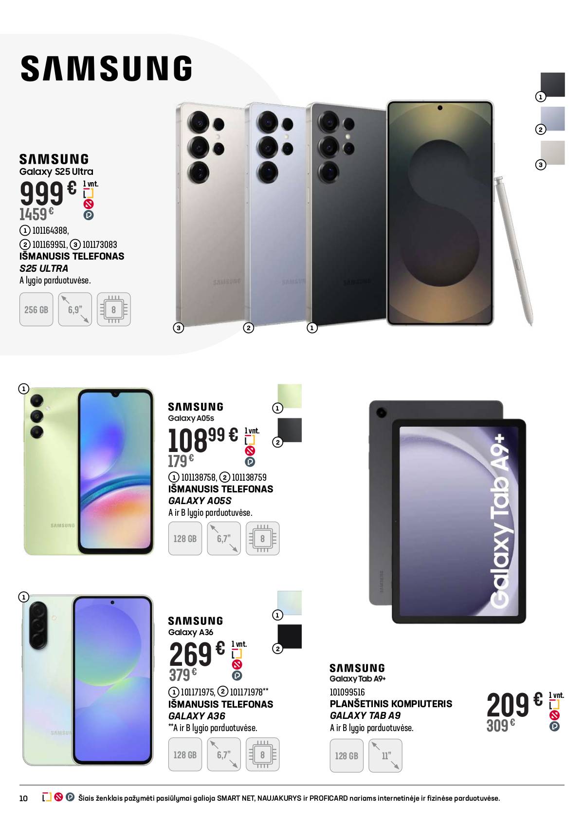 Senukai - Senukai "Garso dienos" akcijų leidinys 10 puslapis