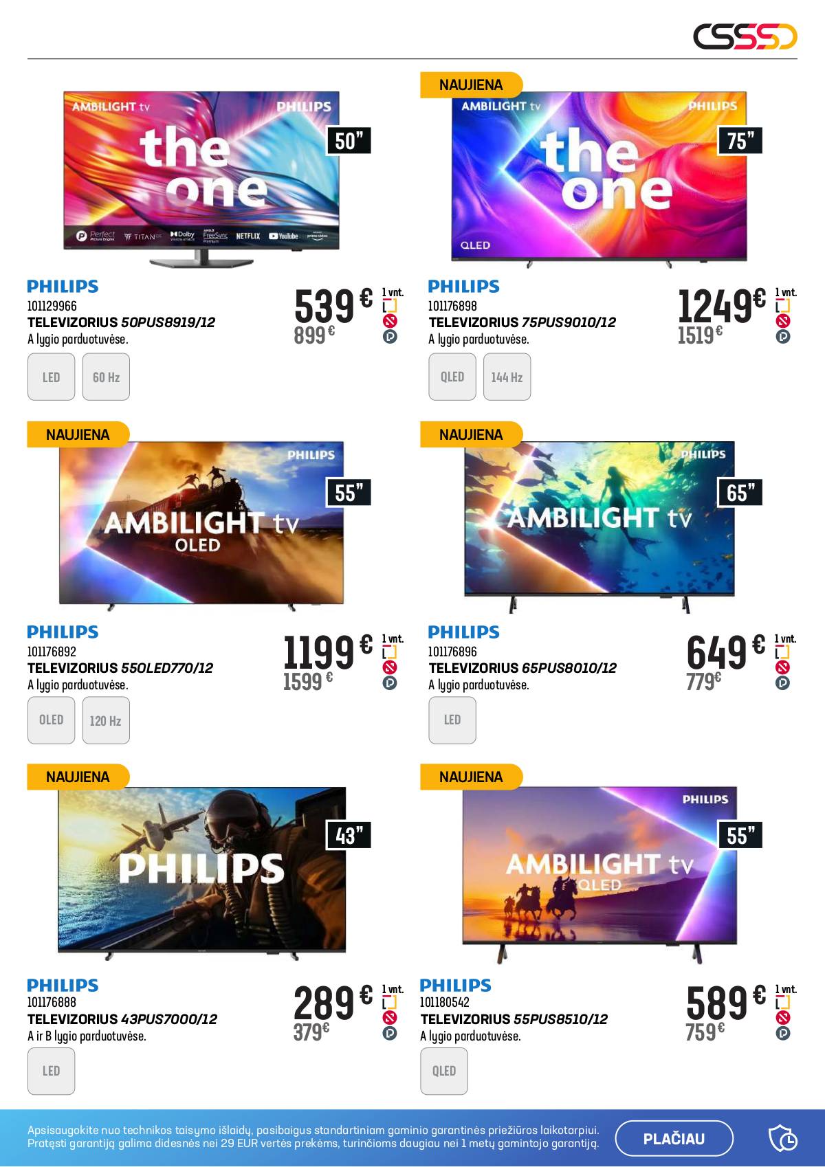Senukai - Senukai "Garso dienos" akcijų leidinys 7 puslapis
