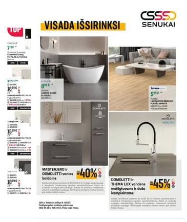Senukai - Reklaminis leidinys Nr. 19(667) IKI 2025-09-15