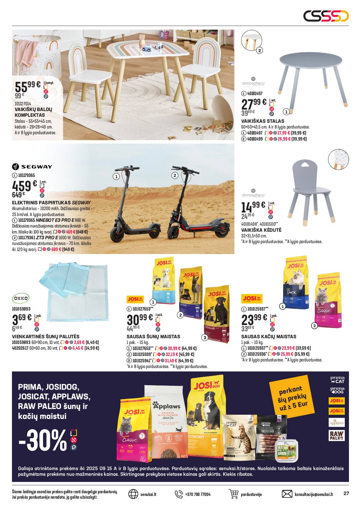 Senukai - Reklaminis leidinys Nr. 19(667) 27 puslapis