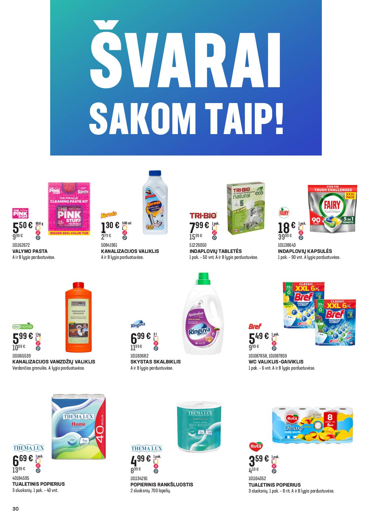 Senukai - Reklaminis leidinys Nr. 19(667) 30 puslapis